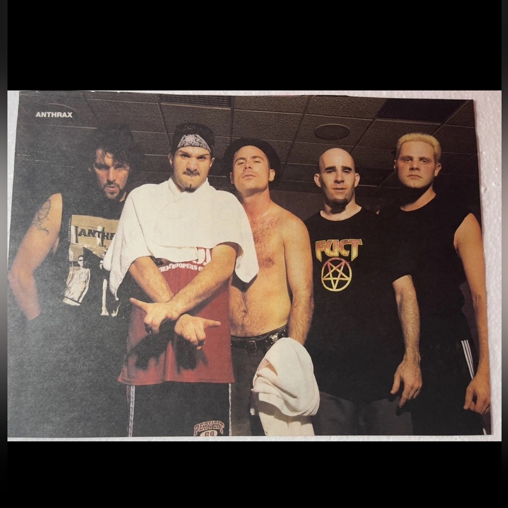 Anthrax Band pinup